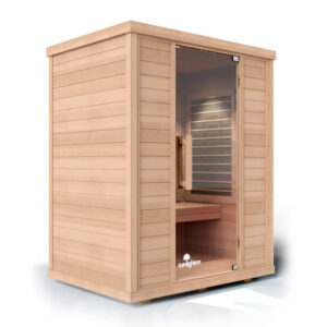 Amplify III Sauna wood exterior