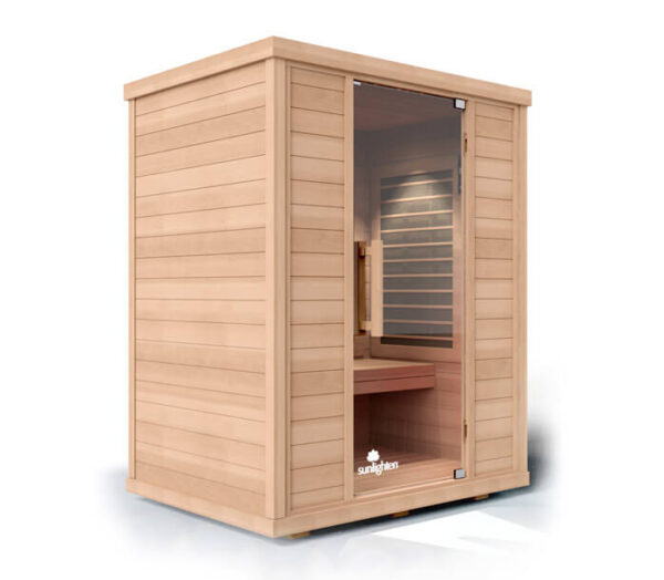 Amplify III Sauna wood exterior