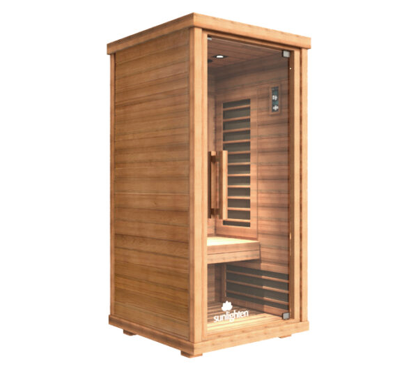 signature 1 sauna cedar exterior